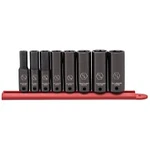 Gearwrench KDT84915N Pc. 3/8" Drive 6 Point Deep Impact Sae Socket Set, Black. Fixed Price $68.46.