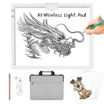 A3 Rechargeable Led Bright Light Pad With Carry Bag, 6-LEVEL And Stepless C.... Fixed Price $122.41.