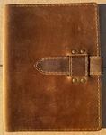 Robrasim Handmade Leather Sketchbook Cover For 5.5" X 8.5". Fixed Price $26.50.