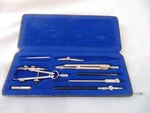 Vintage Germany Staedtler Mars Compass Drafting Sketch Set 20553A. Fixed Price $35.99.