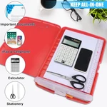 Red Plastic With Storage, High Capacity Boards 8.5X11,A4 Binde.... Fixed Price $16.95.