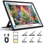 Heanolier Rechargeable A3 Light Board With For Stand, Black. Fixed Price $91.50.