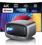 1800 Ansi/built-in Apps Smart Projector 4K W/ Wifi 6 & Bltth 5.3 2025 Upgraded. Fixed Price $120.00.