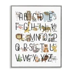 Stupell Industries Boho Animal Abcs Grey Framed Wall Art, 16X20, Design By Ar.... Fixed Price $43.66.