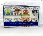 Winsor & Newton Drawing Inks 14ML Set Of 8 Colors - The Henry Collection 1090093. Fixed Price $34.99.
