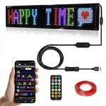 Programmable Led Sign Bluetooth App Flexible Scrolling Message Board Text Animat. Fixed Price $32.99.