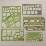 6 Berol Rapidesign Stencil Template Utilities Flow Chart Office Plan Circles. Fixed Price $39.96.