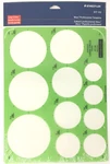 Staedtler Mars 977 103 Large Circle Template 1.5" To 3.5" Berol Pickett. Fixed Price $11.63.