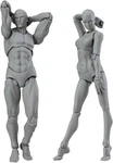 Body Kun Artist Mannequin Figure Drawing Model Tool Pvc 5.5" Poseable. Fixed Price $38.64.