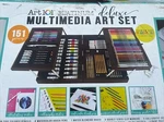 101 Platinum 151-PIECE Multimedia Artists Set With Wood Case, Pencil, Pastel. Fixed Price $49.50.