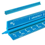 Architectural Scale Ruler, Imperial Measurements 12'', Laser-etched Aluminum. Fixed Price $20.99.