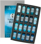 Jack Richeson 422969 Hand Rolled Soft Pastels Set (20 Piece), Turquoise Blue. Fixed Price $87.42.