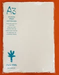 Khadi Paper White Rag (20 Sheets) Packs A3-2W 320 Gsm 12" X 16.5". Fixed Price $67.59.