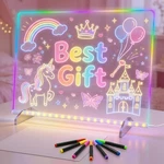 Led Drawing Board For Kids 17 Light Up Doodle Reusable Glow The Dark. Fixed Price $38.38.