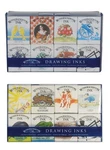 Winsor & Newton William Henry Drawing Ink Sets Artist Painting 8 X 14ML. Fixed Price $30.67.