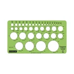 Staedtler Templates, 39 Circles, 4 X 7.25, Green. Fixed Price $20.03.