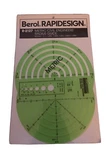 Berol Rapidesign Template R-2127 Metric Civil Engineers Radius Guide. Fixed Price $12.99.