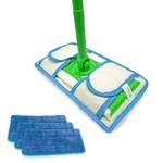 Set 3 Microfiber Weber Wonders Prime Mop Pads - Washable Reusable Du.... Fixed Price $16.11.
