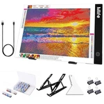 Mlife Diamond Art Painting A4 Led Light Pad - Dimmable Board Kit, Apply.... Fixed Price $28.83.