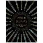 Piccadilly My Life In Sketches Guided Journal 7.3 X 9.7 204 Pages Black. Fixed Price $13.26.