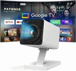 Mini Projector, 4K Portable Video 150 Ansi Lumen Home Cinema. Fixed Price $39.99.