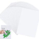 Lewtemi 24 Pcs Masking Paper, 5 X 7 Inches, White, Adhesive Stamp. Fixed Price $19.57.