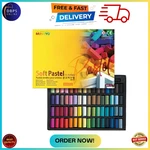 Mungyo Professional Non Toxic Square Chalk Soft Pastel 64 Pack Assorted Colors. Fixed Price $15.67.
