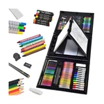 Sunnyglade 185 Pieces Double Sided Trifold Easel Art Set, Drawing Box Wit.... Fixed Price $35.44.