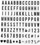 Set 104PCS Black Cinematic Lightbox Replacement Letters And Numbers Signs F.... Fixed Price $13.88.