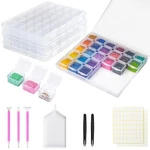 Cokapo 120-GRID Diamond Art Storage Containers, Portable Bead Organizer Box. Fixed Price $37.99.