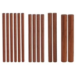 Olycrfat 14 Pcs Size Walnut Dowel Rods 6 Inch Length Wood Sticks.... Fixed Price $21.19.