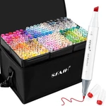 Sfaih Alcohol Markers Fine & Chisel - 217 Colors Dual Tip Coloring Fo.... Fixed Price $98.82.