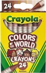 Crayola 24 Count, Colors Of The World, Skin Tone Crayons, Crayon.... Fixed Price $8.49.