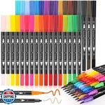 Soucolor Art Brush Markers Pens For Adult Coloring Books, Christmas Gifts Sto. Fixed Price $20.00.