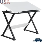 Adjustable Drafting Drawing Board W/ Pencil Ledge Spacious Top Art Studio. Fixed Price $120.30.