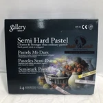Mungyo Gallery Semi-hard Pastels Cardboard Box Set Of 24 Assorted Colors New. Fixed Price $34.99.