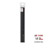 Midori Aluminium Ruler 15CM Black (42256006). Fixed Price $8.72.