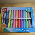 Play Day Ultimate Sidewalk Chalk Set 52 Pieces. Fixed Price $6.36.