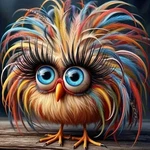 Cute Chicken Diamond Art Kits For 11.8X11.8IN(30X30CM),. Fixed Price $12.99.