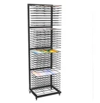 Tredre 36 Tier Art Drying Rack With Removeable Shelves. Fixed Price $80.00.