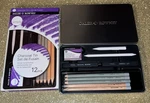 Daler And Rowley Simply Charcoal Tin 12 Pc Set Art. Fixed Price $12.90.