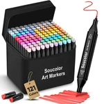 Soucolor Art Supplies For Kids Adult, Count (pack Of 121), Colors. Fixed Price $60.99.