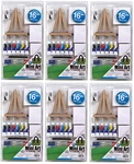 X Mini Painting 16PC Art Set Canvas Brushes Easel School Bulk Pack MS101. Fixed Price $48.44.