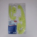 Alvin 3-PIECE French Curve Set Green New Package. Fixed Price $9.95.