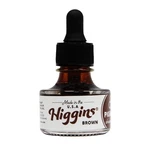 Higgins Brown Pigmented Drawing Ink 1 Oz Glass Bottle For Artists And Students. Fixed Price $15.19.