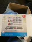 Creatology 82-PC Art Set Case Oil Pastels Watercolors Colored Pencils Markers. Fixed Price $19.99.