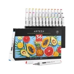 Arteza Everblend Ultra Markers Tropical Tones - Set Of 36. Fixed Price $49.99.