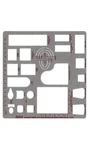 Pickett Interior Design And Home Modeling Template, 1/2 Inch Scale (1157I). Fixed Price $20.74.
