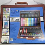 101 Premium Budding Artist Kit 96 Piece Wood Carrying Case Ages 8+. Fixed Price $19.99.