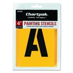 Chartpak Letter And Number Painting Stencils, A-z 0-9, 4 Inches H, 35 Per.... Fixed Price $29.30.